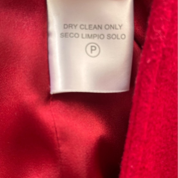 Vintage Kristen Blake Women's Red Wool Coat Size Small EUC! - Picture 5 of 9